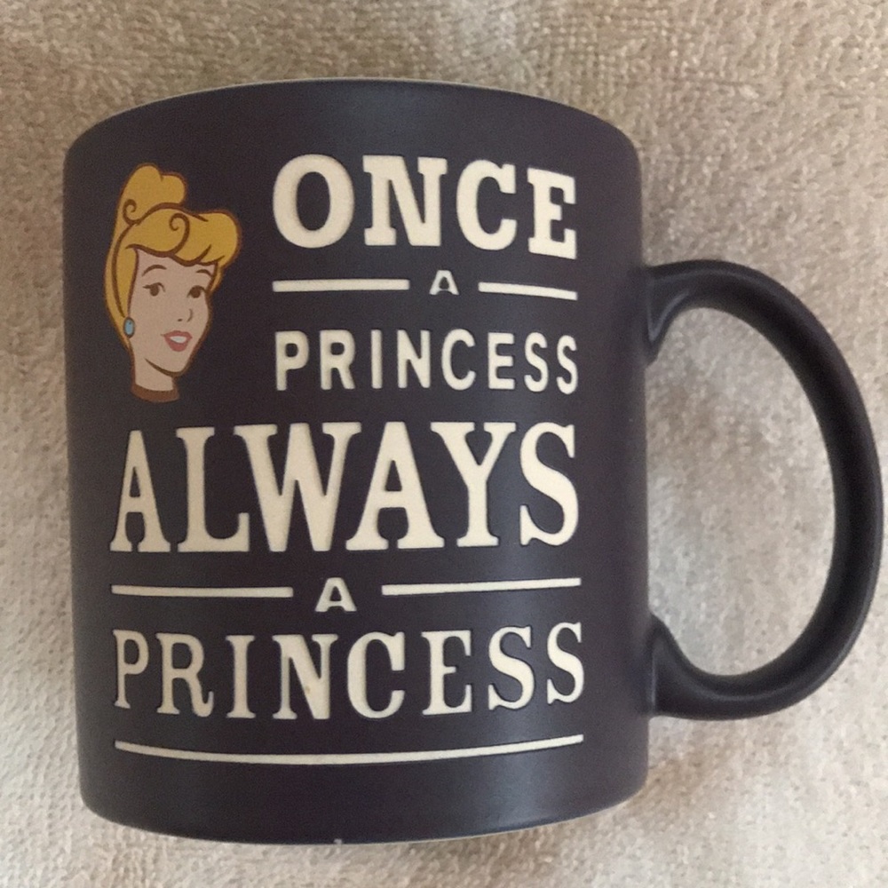 Disney Cinderella Once a Princess Always a Princess Purple Mug - Picture 3 of 4